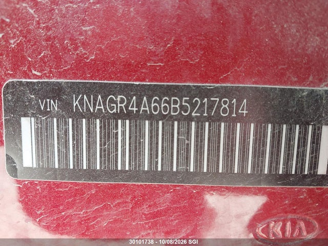 Продаж на аукціоні авто 2011 Kia Optima Sx, vin: KNAGR4A66B5217814, номер лоту: 30101738
