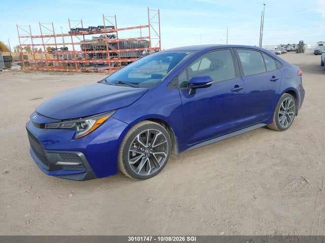 30101747 :رقم المزاد ، 5YFB4RBE3LP001602 vin ، 2020 Toyota Corolla Se/xse مزاد بيع