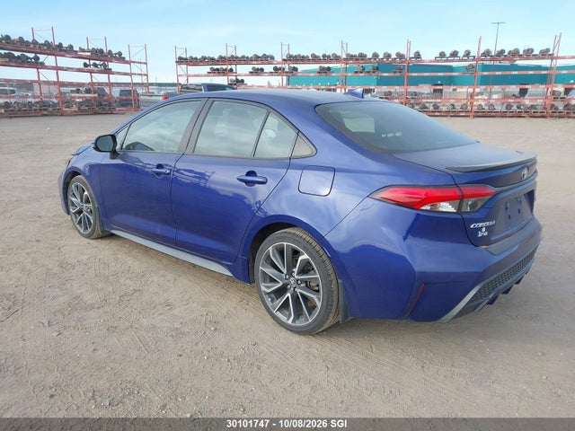 30101747 :رقم المزاد ، 5YFB4RBE3LP001602 vin ، 2020 Toyota Corolla Se/xse مزاد بيع