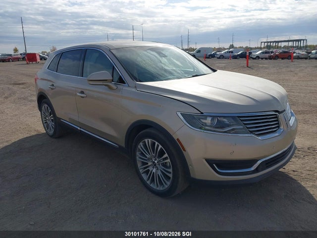 Lincoln Mkx Reserve 2017 2LMPJ8LR1HBL29157 головне зображення