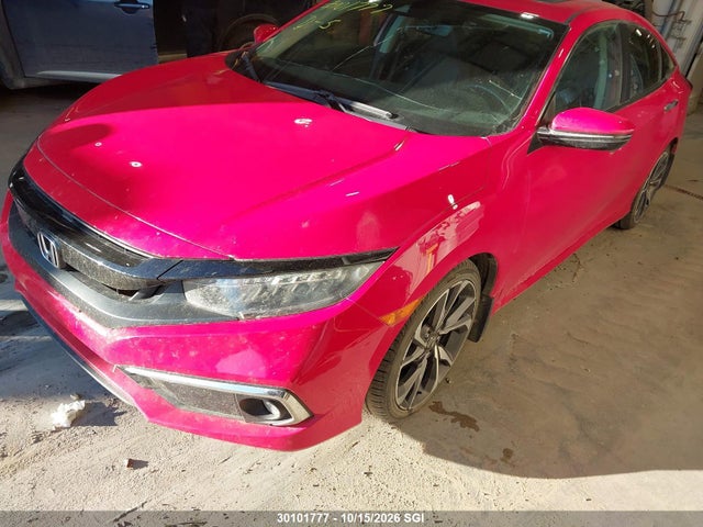 Honda Civic Touring 2020 2HGFC1F92LH100602 Image 2