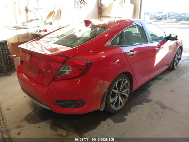 Honda Civic Touring 2020 2HGFC1F92LH100602 Image 4