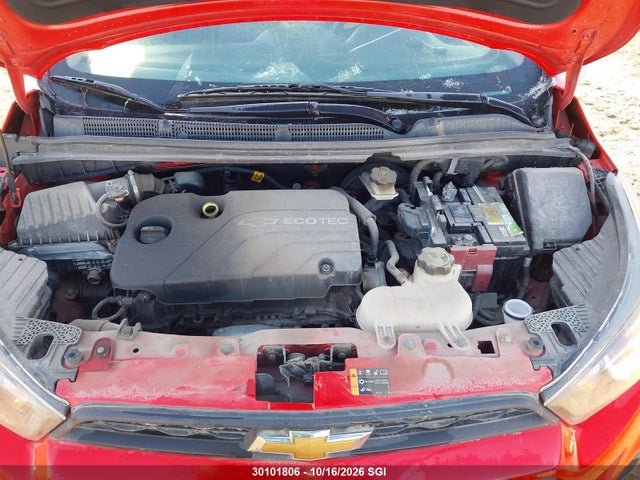 2016 Chevrolet Spark Ls მანქანა იყიდება აუქციონზე, vin: KL8CA6SA5GC576784, აუქციონის ნომერი: 30101806