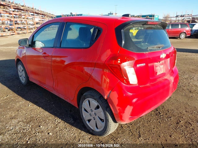 2016 Chevrolet Spark Ls მანქანა იყიდება აუქციონზე, vin: KL8CA6SA5GC576784, აუქციონის ნომერი: 30101806