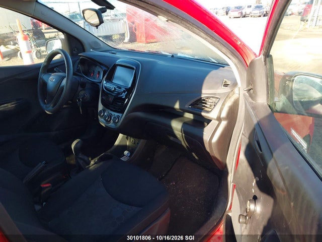2016 Chevrolet Spark Ls მანქანა იყიდება აუქციონზე, vin: KL8CA6SA5GC576784, აუქციონის ნომერი: 30101806