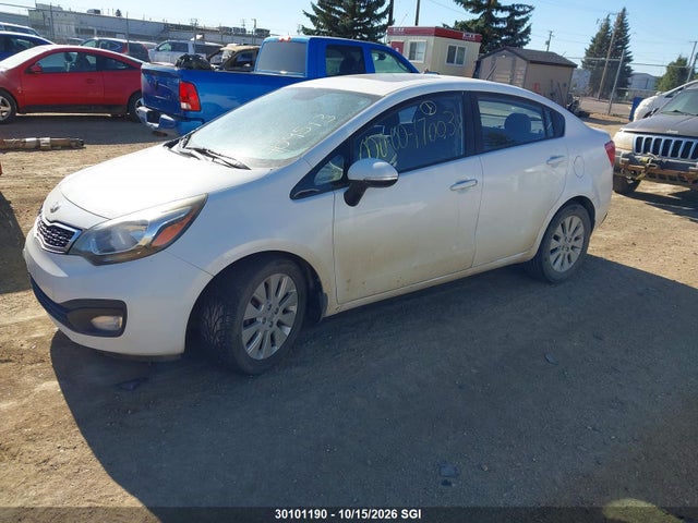 KIA RIO EX 2014 KNADN4A36E6409513 Image 2