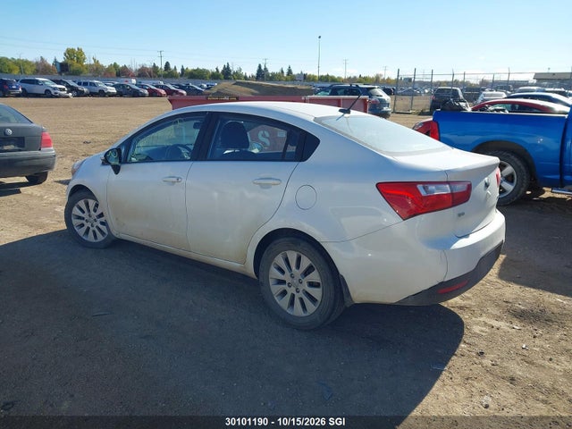 KIA RIO EX 2014 KNADN4A36E6409513 Image 3