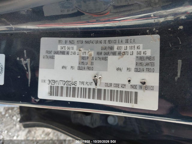 Mazda 3 TOURING 2016 3MZBM1V77GM302446 Image 9