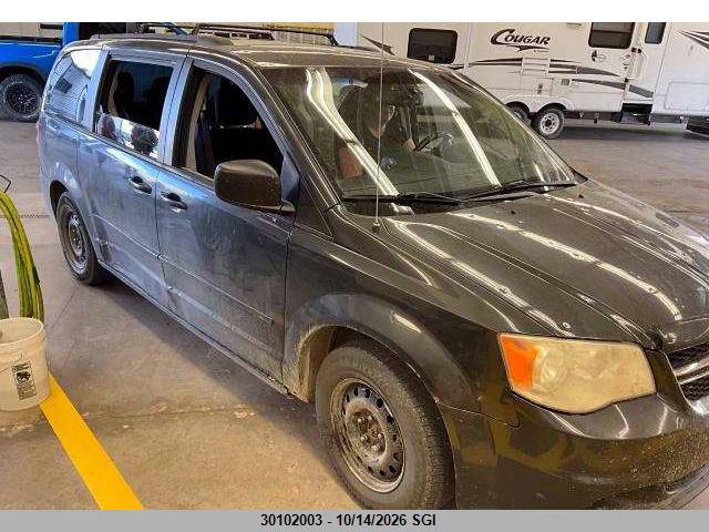 30102003 :رقم المزاد ، 2C4RDGBG1CR332117 vin ، 2012 Dodge Grand Caravan Se مزاد بيع