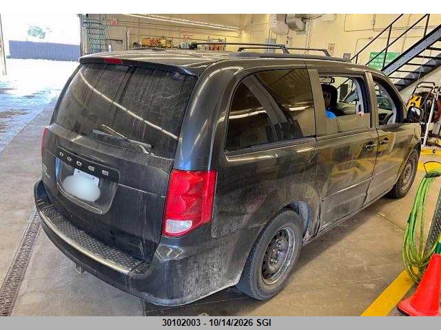 30102003 :رقم المزاد ، 2C4RDGBG1CR332117 vin ، 2012 Dodge Grand Caravan Se مزاد بيع