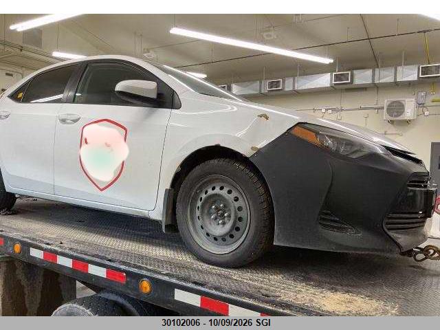 Продаж на аукціоні авто 2017 Toyota Corolla L/le/xle/se/xse, vin: 2T1BURHE6HC912151, номер лоту: 30102006