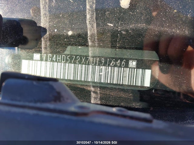 2007 Buick Lucerne Cxl მანქანა იყიდება აუქციონზე, vin: 1G4HD572X7U191646, აუქციონის ნომერი: 30102047