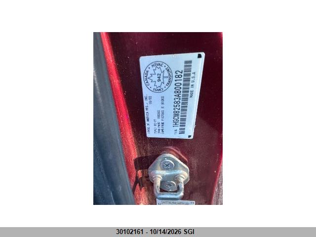 Продажа на аукционе авто 2003 Honda Accord Ex, vin: 1HGCM82583A800182, номер лота: 30102161
