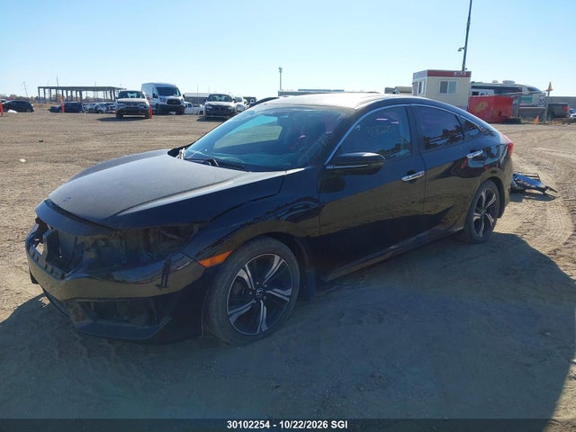 Honda Civic Touring 2017 2HGFC1F92HH104172 Image 2