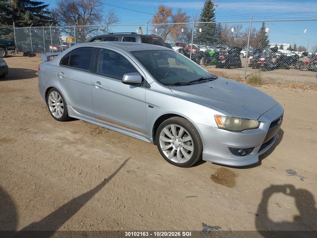 30102163 :رقم المزاد ، JA3AU86U28U603309 vin ، 2008 Mitsubishi Lancer Gts مزاد بيع