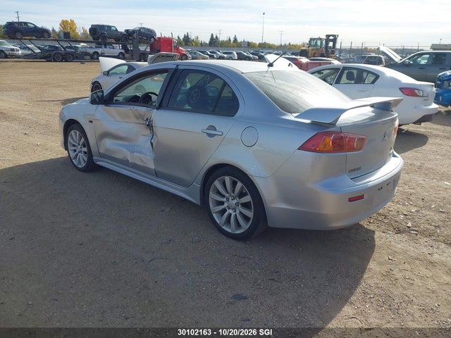 30102163 :رقم المزاد ، JA3AU86U28U603309 vin ، 2008 Mitsubishi Lancer Gts مزاد بيع