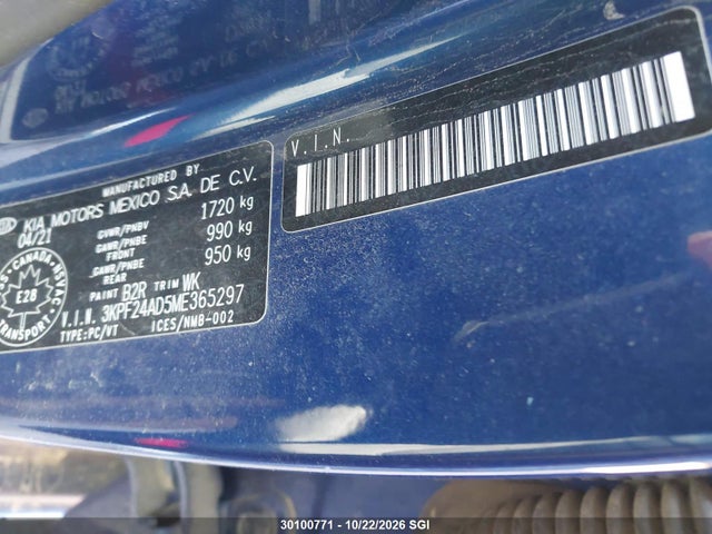 KIA Forte Fe/lxs 2021 3KPF24AD5ME365297 Image 9