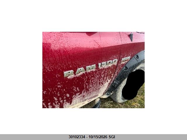 30102334 :رقم المزاد ، 1C6RD7MT6CS336146 vin ، 2012 Dodge Ram 1500 Sport مزاد بيع