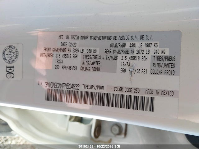 Mazda Cx-30 Preferred 2023 3MVDMBCM4PM504833 Image 9