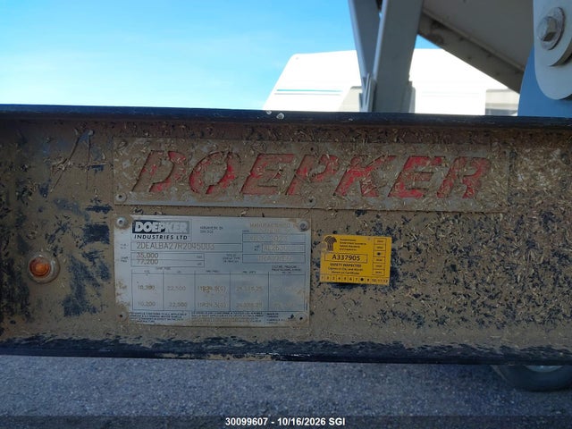 Doepker Industries Doepker Pup 2024 2DEALBA27R2045003 Image 9