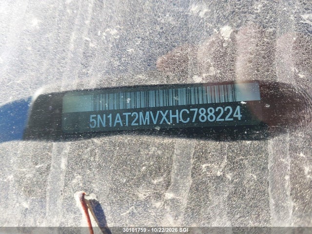 Nissan Rogue Sv/sl 2017 5N1AT2MVXHC788224 Image 9