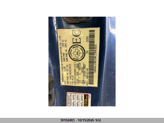 Продажа на аукционе авто 2008 Nissan Altima 2.5s, vin: 1N4AL24E58C199303, номер лота: 30102483