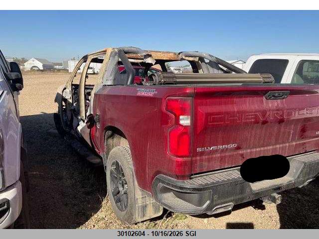 Aukcja sprzedaży 2025 Chevrolet Silverado K1500 Lt Trail Boss, vin: 3GCUKFEL7SG375951, numer aukcji: 30102604
