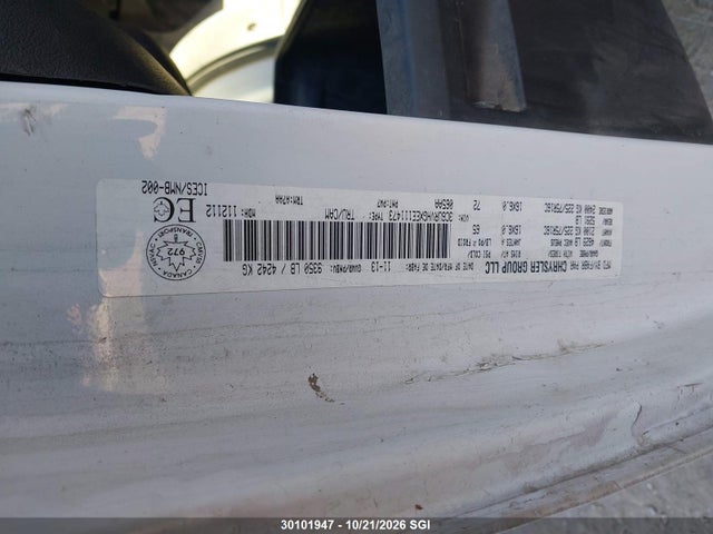 Продажа на аукционе авто 2014 Ram Promaster 3500 3500 High, vin: 3C6URVHGXEE111473, номер лота: 30101947