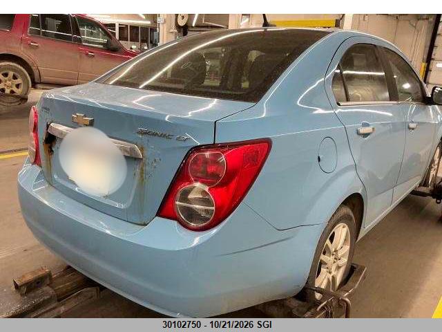 Chevrolet SONIC LT 2014 1G1JC5EH5E4153862 Image 7
