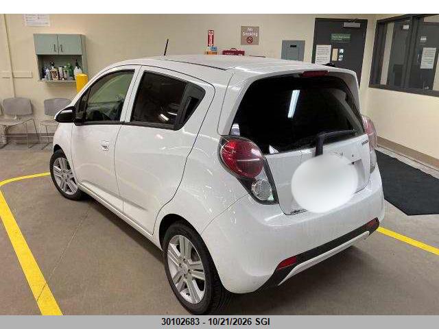 Chevrolet SPARK 1LT 2014 KL8CD6S90EC543704 Image 8