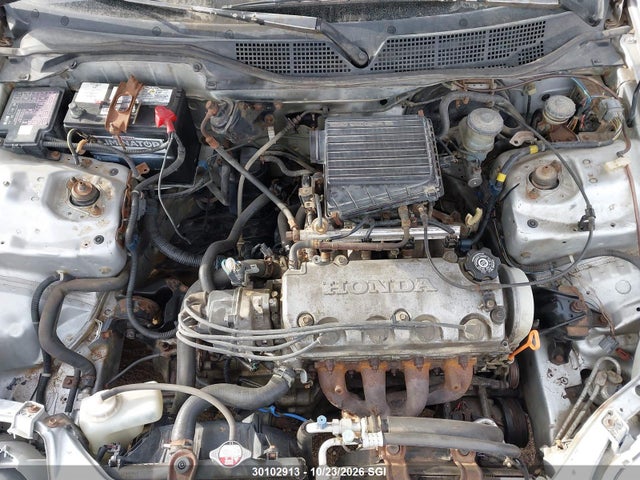30102913 :رقم المزاد ، JHMEJ6538WS805457 vin ، 1998 Honda Civic Lx مزاد بيع