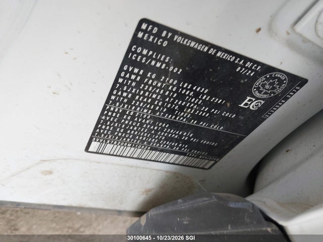 Volkswagen TAOS SE 2024 3VVLX7B20RM110929 Image 9