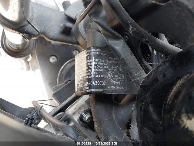 Kawasaki Ex300 B 2016 JKAEX8B15GDA30732 Image 10
