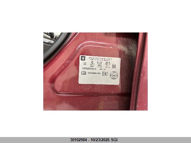 Chevrolet Cruze 2015 1G1P75SZ5F7216194 Image 6