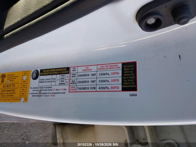 5N1DR2MM5JC604395 Nissan Pathfinder S/sv/sl/platinum