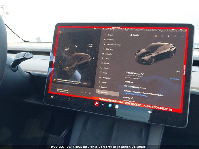 Tesla Model Y 2022 7SAYGDEE8NF424144 Image 7