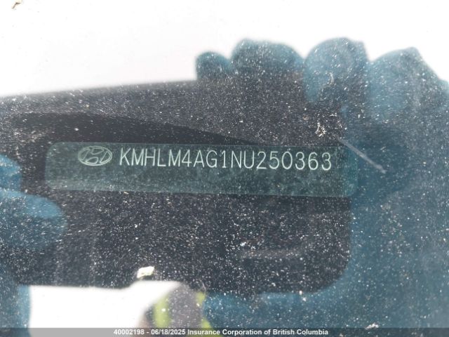 KMHLM4AG1NU250363 Hyundai ELANTRA SEL