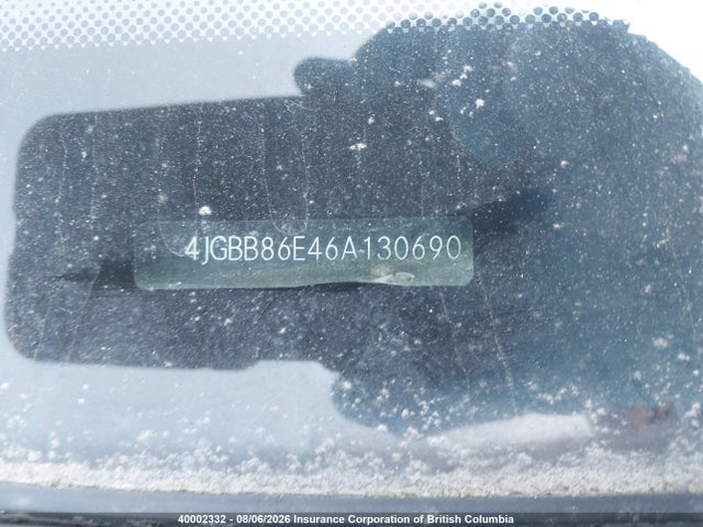 2006 Mercedes-benz Ml 350 მანქანა იყიდება აუქციონზე, vin: 4JGBB86E46A130690, აუქციონის ნომერი: 40002332