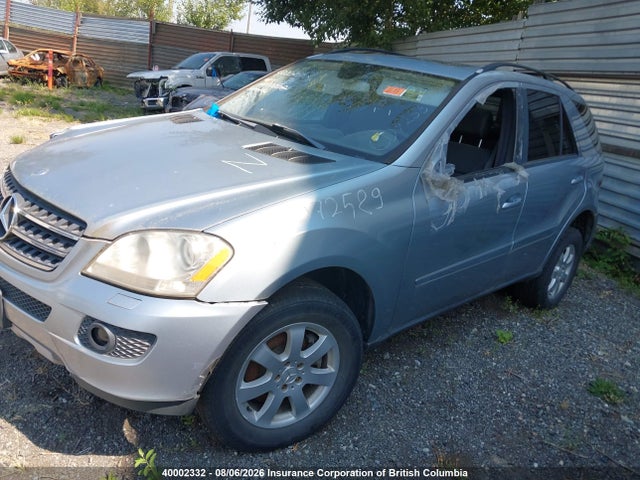 2006 Mercedes-benz Ml 350 მანქანა იყიდება აუქციონზე, vin: 4JGBB86E46A130690, აუქციონის ნომერი: 40002332