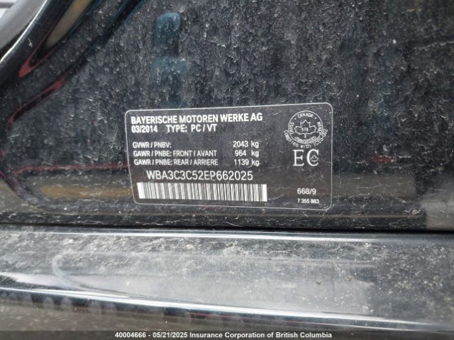 WBA3C3C52EP662025 BMW 320i