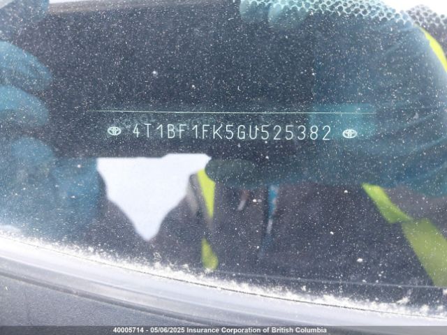 4T1BF1FK5GU525382 Toyota Camry