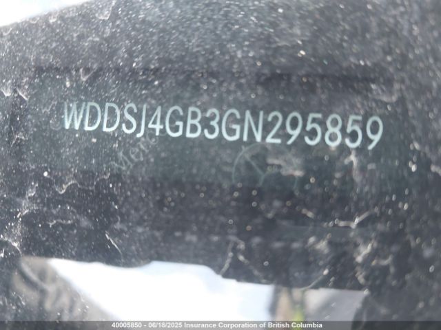 WDDSJ4GB3GN295859 Mercedes-Benz CLA 250 4MATIC