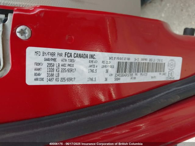 2C4RDGBG4GR167895 Dodge Grand Caravan Se
