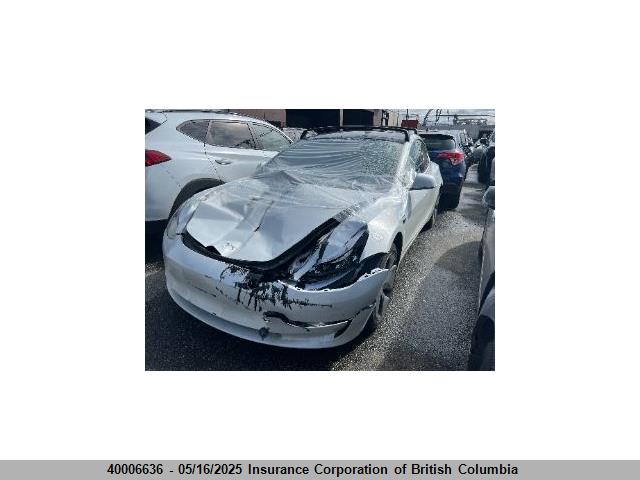 5YJ3E1EA9LF625539 Tesla MODEL 3