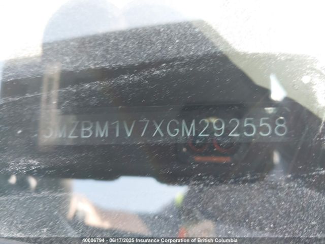 3MZBM1V7XGM292558 Mazda Mazda3 Gs