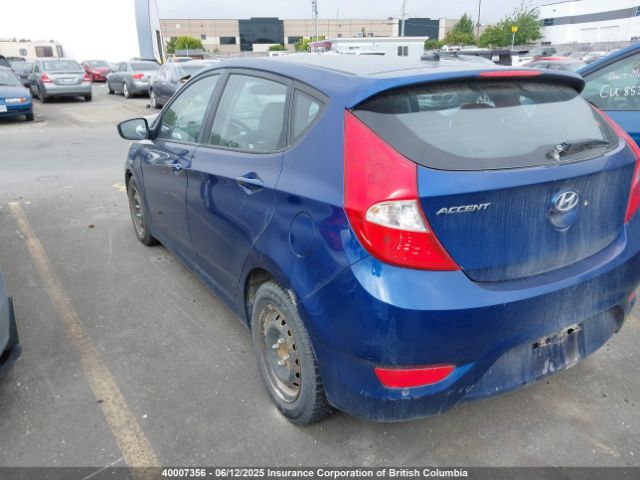 KMHCT5AE0FU234339 Hyundai ACCENT GS