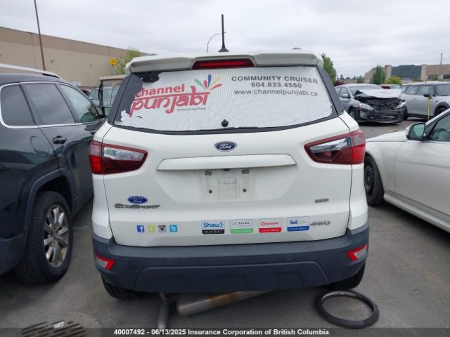 MAJ6S3JL6KC280805 Ford Ecosport Ses