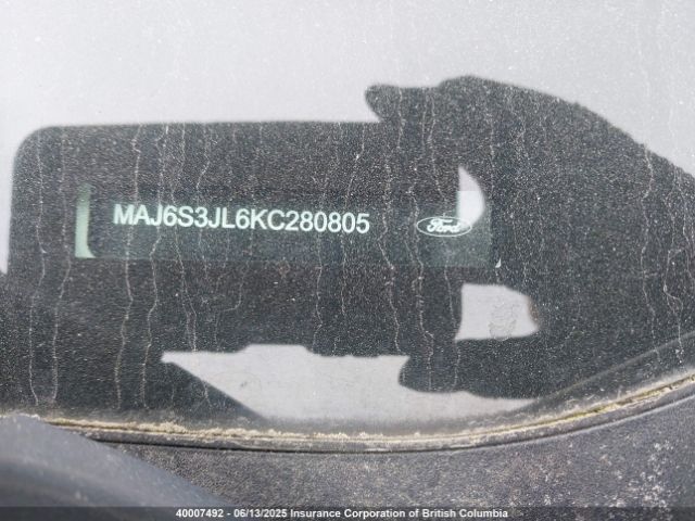 MAJ6S3JL6KC280805 Ford Ecosport Ses