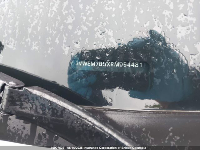 3VWEM7BUXRM054481 Volkswagen tsi
