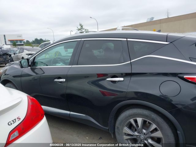 5N1AZ2MH9FN222730 Nissan Murano S/sl/sv/platinum